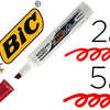 MARQUEUR BIC VELLEDA 1791 EFFA CABLE POINTE BISEAUTAE TRACA 2/5MM CORPS PLASTIQUE ENCRE CATONE ROUGE MARQUEUR BIC VELLEDA 1791 EFFA CABLE POINTE BISEAUTAE TRACA 2/5MM CORPS PLASTIQUE ENCRE CATONE ROUGE