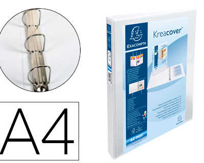 classeur-exacompta-kreacover-4-anneaux-15mm-a4-carton-recouvert-polypropylene-dos-38mm-personnalisable-blanc