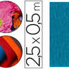 PAPIER CRAPON CLAIREFONTAINE D ENSITA CRÊPAGE 60% 40G/M2 50CMX2.5M UNICOLORE BLEU PATROLE PAPIER CRAPON CLAIREFONTAINE D ENSITA CRÊPAGE 60% 40G/M2 50CMX2.5M UNICOLORE BLEU PATROLE