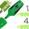 SURLIGNEUR LIDERPAPEL FLUORESC ENT MINI TRACA 1/4MM POINTE BISEAUTAE GRIP CAOUTCHOUC COLORIS VERT SURLIGNEUR LIDERPAPEL FLUORESC ENT MINI TRACA 1/4MM POINTE BISEAUTAE GRIP CAOUTCHOUC COLORIS VERT