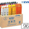 CRAYON COULEUR LYRA FERBY TRIA NGULAIRE EXTRÉMITÉ FERMÉE USAGE ÉCONOME 6.25 DIAMÈTRE 120MM COFFRET SCOLAIRE 96U CRAYON COULEUR LYRA FERBY TRIA NGULAIRE EXTRÉMITÉ FERMÉE USAGE ÉCONOME 6.25 DIAMÈTRE 120MM COFFRET SCOLAIRE 96U