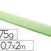 PAPIER CARTONNÉ MAILDOR 175G/M2 ONDULÉ MAXI CANNELURE UNICOLORE VERT ROULEAU 2X0.7M