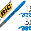 SURLIGNEUR BIC GRIP CAOUTCHOUC POINTE BISEAUTÉE COLORIS BLEU SURLIGNEUR BIC GRIP CAOUTCHOUC POINTE BISEAUTÉE COLORIS BLEU