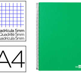 cahier-spirale-liderpapel-s-ri-e-paper-coat-a4-210x297mm-140f-80g-m2-quadrillage-5mm-coil-lock-coloris-vert-frosty