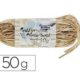 raphia-vagatal-brin-1m-pelote-50g-coloris-naturel