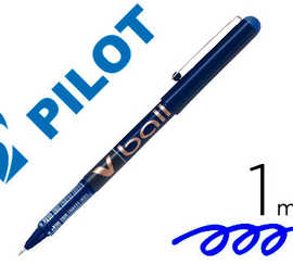 roller-pilot-vball-pointe-large-1mm-capuchon-encre-liquide-couleur-bleu