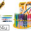 PRÉSENTOIR 24 STYLOS-PLUMES BIC EASY CLIC DÉCOR