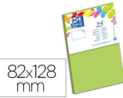 carte-oxford-valin-82x128mm-24-0g-coloris-vert-tendre-atui-25-unitas