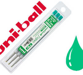 recharge-uniball-roller-signo-tsi-encre-gel-effacable-pointe-moyenne-traca-0-7mm-coloris-vert-set-3-unitas