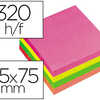 BLOC-NOTES Q-CONNECT CUBE QUIC K NOTES 75X75MM 320F REPOSITIONNABLES SANS TRACES COLORIS NAON BLOC-NOTES Q-CONNECT CUBE QUIC K NOTES 75X75MM 320F REPOSITIONNABLES SANS TRACES COLORIS NAON
