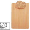 PORTE BLOC-NOTES EN BOIS À DÉCORER PINCE MOTIF COCCINELLE 12X18CM PORTE BLOC-NOTES EN BOIS À DÉCORER PINCE MOTIF COCCINELLE 12X18CM