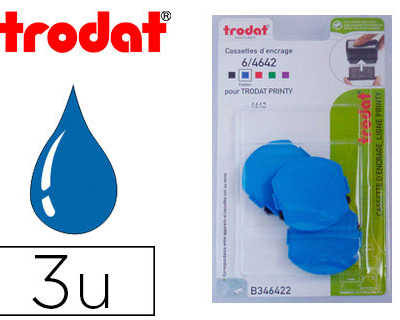 recharge-tampon-trodat-4642-bl-eu-blister-3-unitas