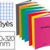 CAHIER AGRAFÉ CONQUÉRANT CLASSIQUE POLYPROPYLÈNE A4+ 24X32CM 96 PAGES 90G SÉYÈS CAHIER AGRAFÉ CONQUÉRANT CLASSIQUE POLYPROPYLÈNE A4+ 24X32CM 96 PAGES 90G SÉYÈS