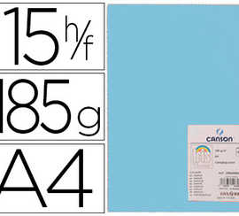 papier-cartonna-canson-iris-vi-valdi-a4-210x297mm-185g-spacial-art-travaux-manuels-coloris-bleu-ciel-pochette-15f