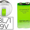 PILE Q-CONNECT ÉCONOMIQUE CAPACITÉ 9V I.C.E. 6LR61 TAILLE 9 V BLISTER 1 UNITÉ PILE Q-CONNECT ÉCONOMIQUE CAPACITÉ 9V I.C.E. 6LR61 TAILLE 9 V BLISTER 1 UNITÉ