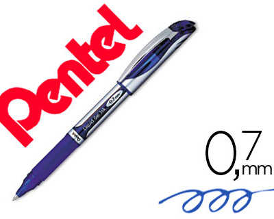 roller-pentel-energel-bl57-c-r-echargeable-encre-liquide-dure-longtemps-sachage-rapide-couleur-bleu