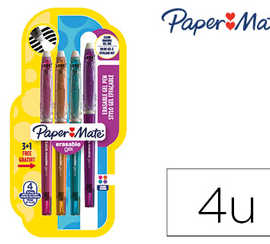 stylo-paper-mate-encre-gel-effa-able-pointe-moyenne-coloris-fun-assortis-3-1-unit-s