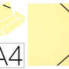 CHEMISE ELBA CARTE FORTE 4/10E 310G A4 210X297MM 3 RABATS ALASTIQUE COLORIS JAUNE CHEMISE ELBA CARTE FORTE 4/10E 310G A4 210X297MM 3 RABATS ALASTIQUE COLORIS JAUNE
