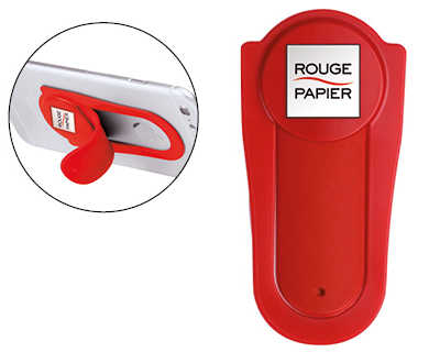 support-t-l-phone-portable-rouge-papier-50x101x5mm