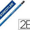 CRAYON GRAPHITE STAEDTLER MARS LUMOGRAPH 100 2B HEXAGONAL CRAYON GRAPHITE STAEDTLER MARS LUMOGRAPH 100 2B HEXAGONAL