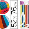 PAPIER DE SOIE LIDERPAPEL 52X7 6CM 18G/M2 COLORIS ASSORTIS SACHET 10F PAPIER DE SOIE LIDERPAPEL 52X7 6CM 18G/M2 COLORIS ASSORTIS SACHET 10F