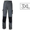 PANTALON TRAVAIL DELTAPLUS MAC H SPIRIT COTON POLYESTER 270G/M2 8 POCHES COLORIS GRIS/NOIR TAILLE 3XL