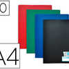 PROTEGE-DOCUMENTS ELBA MEMPHIS POLYPROPYLENE COUVERTURE SEMI-RIGIDE 60 POCHETTES 120 VUES A4 210X297MM ASSORTIS STANDAR