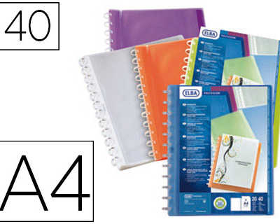 protege-documents-elba-vario-z-ip-polyvision-pp-5-10e-a4-capacita-40-pochettes-80-vues-livra-avec-20-pochettes-assorties