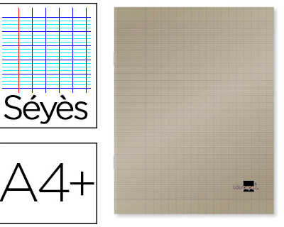 cahier-piqua-liderpapel-couver-ture-plastique-souple-a4-24x32cm-96-pages-sayes-coloris-gris