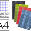 CAHIER CLAIREFONTAINE PAPIER V ALIN VELOUTA COUVERTURE PELLICULAE RELIURE INTAGRALE A4 21X29,7CM 180 PAGES 90G 5X5MM CAHIER CLAIREFONTAINE PAPIER V ALIN VELOUTA COUVERTURE PELLICULAE RELIURE INTAGRALE A4 21X29,7CM 180 PAGES 90G 5X5MM