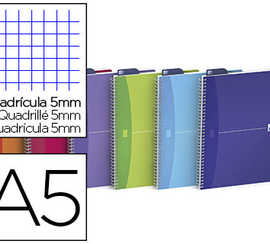 cahier-spirale-oxford-reliure-intagrale-my-colours-optik-paper-a5-14-8x21cm-180-pages-90g-5x5mm-coloris-assortis