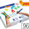 FEUTRE COLORIAGE JOVI SCHOOLPACK POINTE LARGE DIAMÈTRE 13MM 12 COULEURS ASSORTIES COFFRET ÉCOLE 96 UNITÉS FEUTRE COLORIAGE JOVI SCHOOLPACK POINTE LARGE DIAMÈTRE 13MM 12 COULEURS ASSORTIES COFFRET ÉCOLE 96 UNITÉS