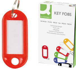 porte-clas-q-connect-porte-ati-quette-plastique-50x22mm-coloris-rouge-prasentoir-100-unitas