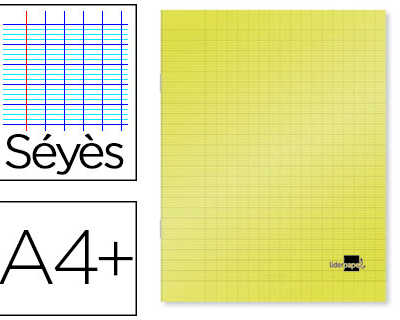 cahier-piqua-liderpapel-couver-ture-plastique-souple-a4-24x32cm-96-pages-sayes-coloris-jaune