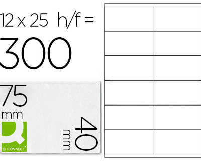 insert-badges-q-connect-25f-a4-12-inserts-atiquettes-pradacoupaes-blanches-imprimante-jet-d-encre-40x75mm