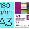 PAPIER CARTONNÉ LIDERPAPEL A3 180G/M2 UNICOLORE BLEU CIEL PAQUET 100F PAPIER CARTONNÉ LIDERPAPEL A3 180G/M2 UNICOLORE BLEU CIEL PAQUET 100F