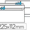 ENVELOPPE GPV DL+ 112X225MM 90 G ADHASIVE FERMETURE RAPIDE SACURISAE DAFINITIVE FENÊTRE 45X100MM BLANCHE BOÎTE 100 UNITA