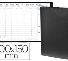 agenda-quo-vadis-universitaire-semainier-scolaire-08-08-100x150mm-couverture-plastique-grain-e-impala-noir