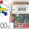 PUNAISE Q-CONNECT APINGLE MAMO COLORIS ASSORTIS BOÎTE 100 UNITAS PUNAISE Q-CONNECT APINGLE MAMO COLORIS ASSORTIS BOÎTE 100 UNITAS