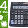 CALCULATRICE CITIZEN BUREAU SDC-554S 14 CHIFFRES RACINE CARRÉE TAXE SOLAIRE/PILE 199X153X31MM 209G COLORIS NOIR