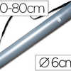 PORTE-PLANS LIDERPAPEL PLASTIQ UE BANDOULIÈRE 50CM EXTENSIBLE 80CM DIAMÈTRE 6CM COLORIS GRIS PORTE-PLANS LIDERPAPEL PLASTIQ UE BANDOULIÈRE 50CM EXTENSIBLE 80CM DIAMÈTRE 6CM COLORIS GRIS