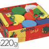 PÂTE AMODELER GIOTTO BE-BE SC HOOLPACK ACCESSOIRES 2 ROULEAUX 2 PAIRES DE CISEAUX 2 ROULETTES 2 MIRETTES 8 POTS 220G