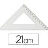 ÉQUERRE JPC 45 DEGRÉS 21CM CRISTAL ÉQUERRE JPC 45 DEGRÉS 21CM CRISTAL