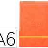 POCHETTE RHODIARAMA WEBPOCKET A6 9X14CM COUVERTURE SIMILI CUIR TANGERINE INTÉRIEUR IMPRIMÉ FERMETURE ÉLASTIQUE ORANGE POCHETTE RHODIARAMA WEBPOCKET A6 9X14CM COUVERTURE SIMILI CUIR TANGERINE INTÉRIEUR IMPRIMÉ FERMETURE ÉLASTIQUE ORANGE