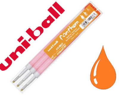 recharge-roller-uniball-fanthom-thermosensible-pointe-0-7mm-crire-gommer-r-crire-encre-gel-orange-set-3-unit-s
