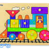 PUZZLE ANDREUTOYS EN BOIS LE TRAIN 10 PIÈCES PUZZLE ANDREUTOYS EN BOIS LE TRAIN 10 PIÈCES