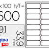 ATIQUETTE ADHASIVE APLI AGIPA MULTI-USAGE 99.1X33.9MM TOUTE IMPRIMANTE COINS ARRONDIS BOÎTE 1600 UNITAS ATIQUETTE ADHASIVE APLI AGIPA MULTI-USAGE 99.1X33.9MM TOUTE IMPRIMANTE COINS ARRONDIS BOÎTE 1600 UNITAS