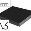 CARTON PLUME LIDERPAPEL A3 APA ISSEUR 5MM UNICOLORE NOIR CARTON PLUME LIDERPAPEL A3 APA ISSEUR 5MM UNICOLORE NOIR