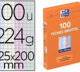 fiche-bristol-oxford-224g-125x-200mm-non-perforae-quadrillage-5x5mm-coloris-assortis-bo-te-chevalet-100-unitas