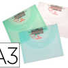 POCHETTE RANGEMENT CANSON POLY PROPYLENE RIGIDE DESSIN A3 420X297MM COLORIS PASTEL POCHETTE RANGEMENT CANSON POLY PROPYLENE RIGIDE DESSIN A3 420X297MM COLORIS PASTEL